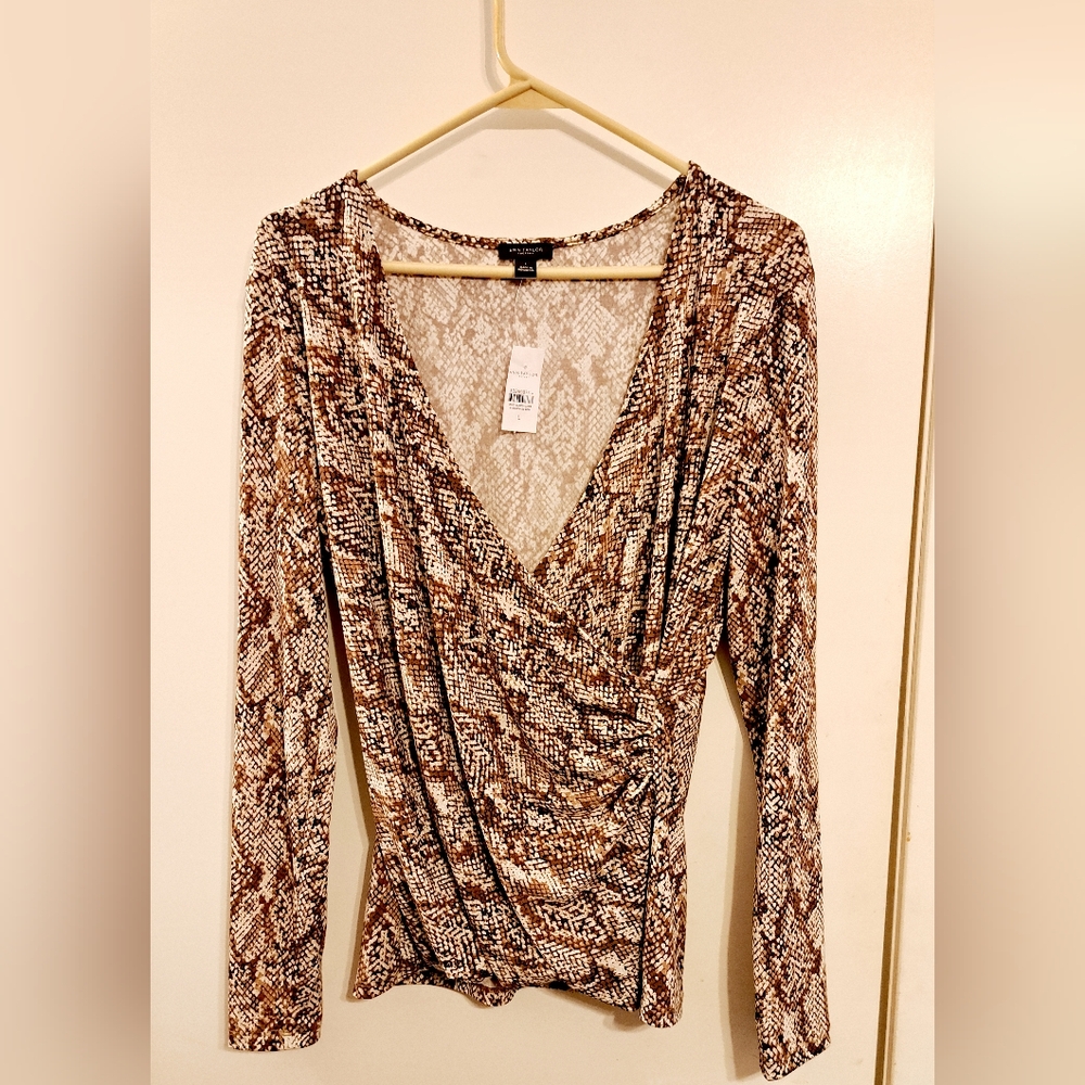 Ann Taylor Blouse  L (12-14)